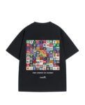 Customized T-shirt men with pure cotton hot stamping and multi-color short sleeved design