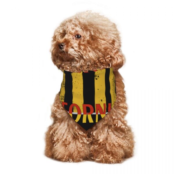 Pet decorative triangular scarf for cats and dogs brooklyn