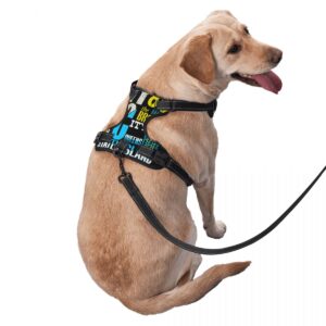 Pet traction vest light NY86 black