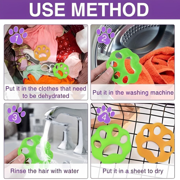 Washable Pet Hair Remover (2 Pieces Set)