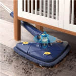 Rotating Cleaning Mop - Long Handle Floor Mop - Hands-free Wash Squeeze Mop - wet And Dry Dual-use Cleaning Mop