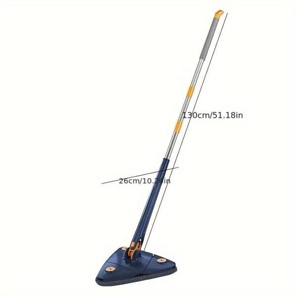 Rotating Cleaning Mop - Long Handle Floor Mop - Hands-free Wash Squeeze Mop - wet And Dry Dual-use Cleaning Mop