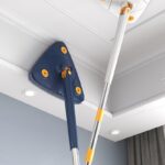 Rotating Cleaning Mop - Long Handle Floor Mop - Hands-free Wash Squeeze Mop - wet And Dry Dual-use Cleaning Mop