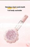 2 In 1 Self Cleaning Dog Brush Comb With Spray Pets Grooming Hair Remover Combs Brush Floating Hair Pet Grooming Brush