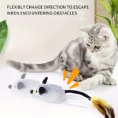 Whisker Wonders Toy USB Rechargeable Electric Teaser Mouse Toy