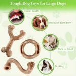 Tough Nylon Dog Chew Toys 3-Pack Large Dog Toys