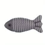 Cat Toys Fish Catnip-Filled Interactive Kitten Kicker, 1 Pack