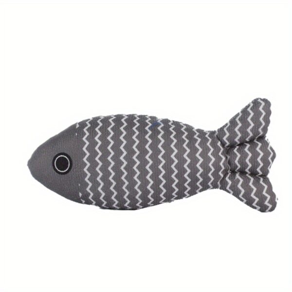Cat Toys Fish Catnip-Filled Interactive Kitten Kicker, 1 Pack