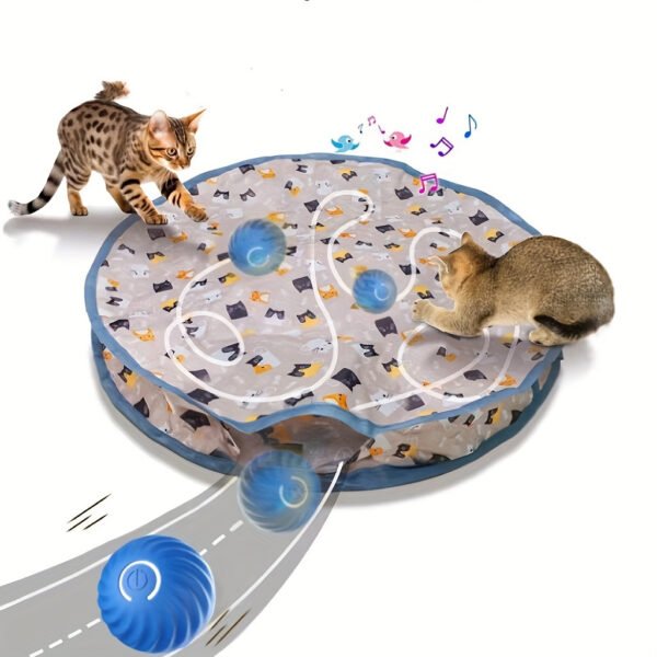Whisker Wizard Toy Rechargeable Interactive Cat Toy, Motion-Activated