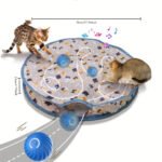 Whisker Wizard Toy Rechargeable Interactive Cat Toy, Motion-Activated