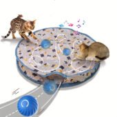 Whisker Wizard Toy Rechargeable Interactive Cat Toy, Motion-Activated