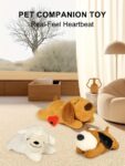 NPET Puppy Heartbeat Toy PP Plush Toy for Dogs, No Battery