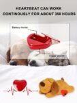 NPET Puppy Heartbeat Toy PP Plush Toy for Dogs, No Battery