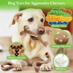 Tough Nylon Dog Chew Toys 3-Pack Large Dog Toys
