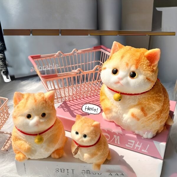 Squeeze Cat Toys Soft Slow-fitting Cat Desk Accessories