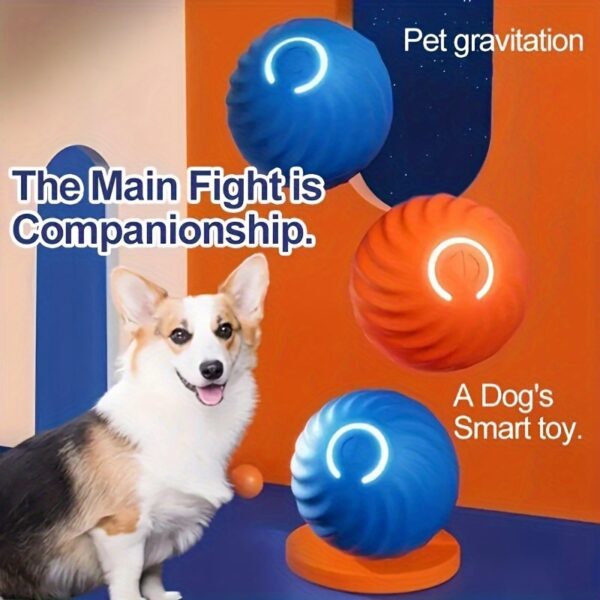Intelligent Jumping Ball Toy Electric Charging Cat/Dog Self-rolling Ball