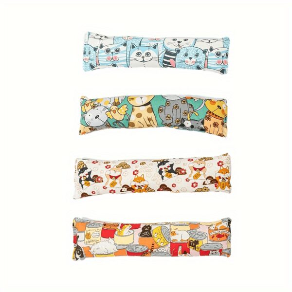 Cat Grass Pillow Stress-Relief Chew Toy, Medium Plush Cat Toy, KLALAL