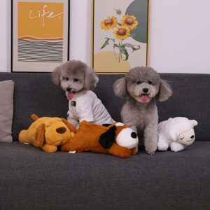 NPET Puppy Heartbeat Toy PP Plush Toy for Dogs, No Battery