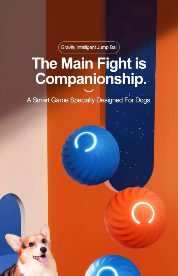 Intelligent Jumping Ball Toy Electric Charging Cat/Dog Self-rolling Ball
