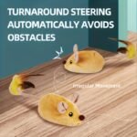 Whisker Wonders Toy USB Rechargeable Electric Teaser Mouse Toy