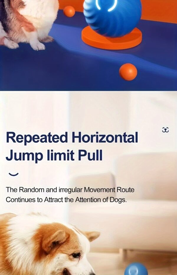 Intelligent Jumping Ball Toy Electric Charging Cat/Dog Self-rolling Ball