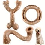 Tough Nylon Dog Chew Toys 3-Pack Large Dog Toys