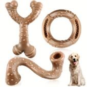 Tough Nylon Dog Chew Toys 3-Pack Large Dog Toys