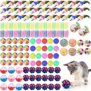 Cat Toy Variety Pack 150pc Interactive Cat Toys, Endless Playtime