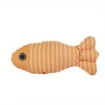 Cat Toys Fish Catnip-Filled Interactive Kitten Kicker, 1 Pack