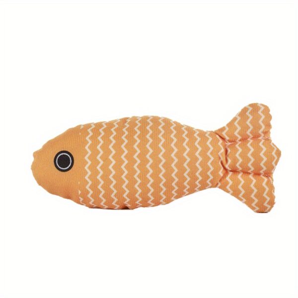 Cat Toys Fish Catnip-Filled Interactive Kitten Kicker, 1 Pack