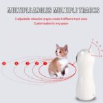 Motion-Activated Laser Cat Toy USB Rechargeable Low-Power Cat Laser Toy