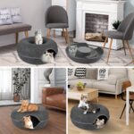 Peekaboo Cat Cave Scratch-Resistant Cat Tunnel Bed Toys