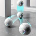 Dog Bouncing Ball Smart Puppy Ball w/Flashing Lights, USB Rechargeable