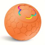 Dog Bouncing Ball Smart Puppy Ball w/Flashing Lights, USB Rechargeable