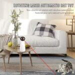 Motion-Activated Laser Cat Toy USB Rechargeable Low-Power Cat Laser Toy