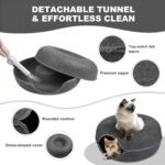 Peekaboo Cat Cave Scratch-Resistant Cat Tunnel Bed Toys