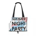 Pet Tote Bag Summer Night Party