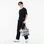 Pet Tote Bag Summer Night Party