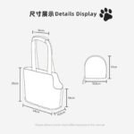 Pet Tote Bag Color Bomb popcorn