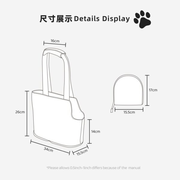 Pet Tote Bag Color Bomb popcorn